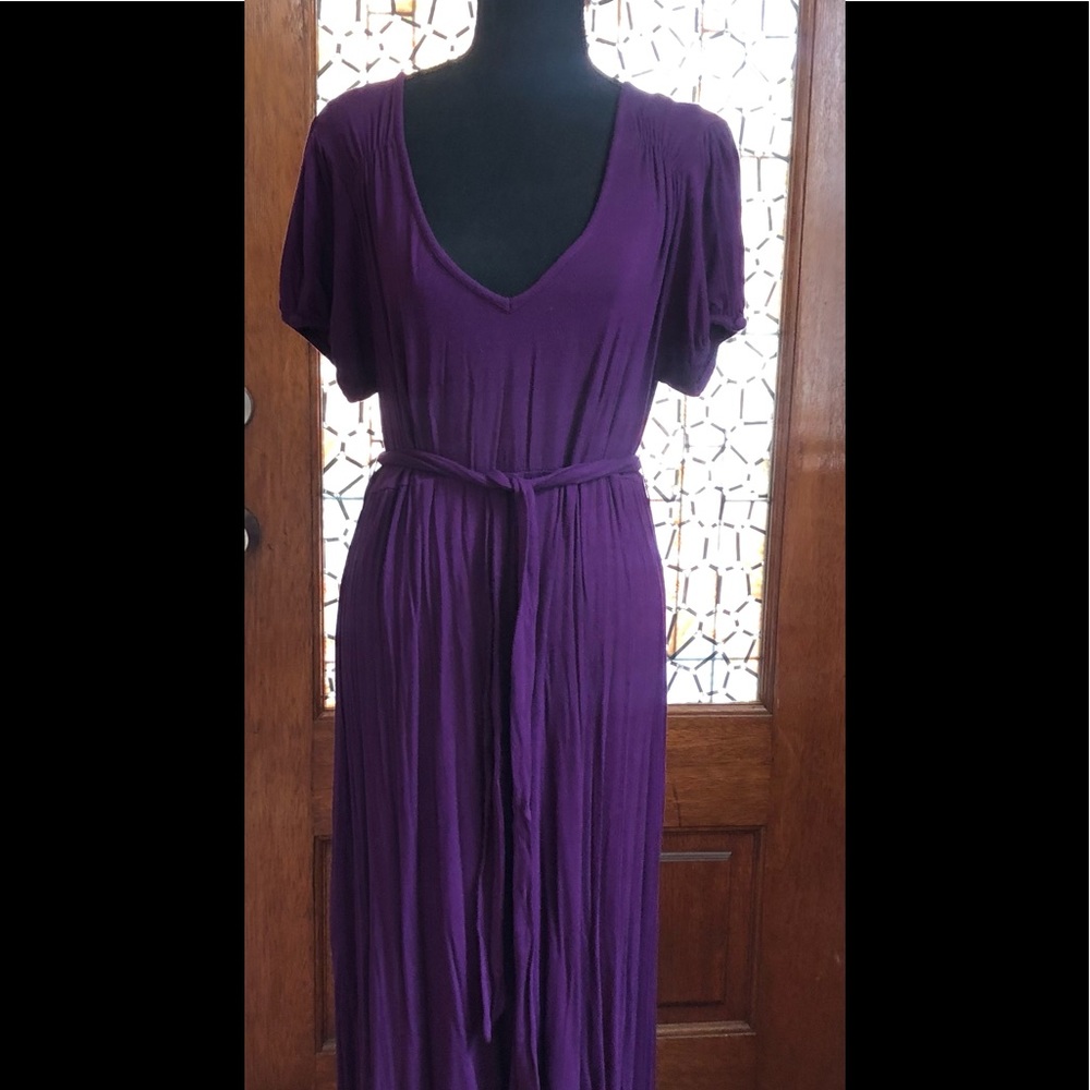 Purple dress